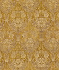 GP & J Baker Lapura Damask Ochre Fabric