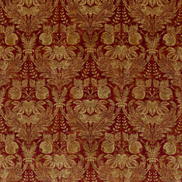 GP & J Baker Lapura Velvet Indian Red Fabric