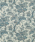 GP & J Baker Jewel Indienne Blue/Sand Fabric