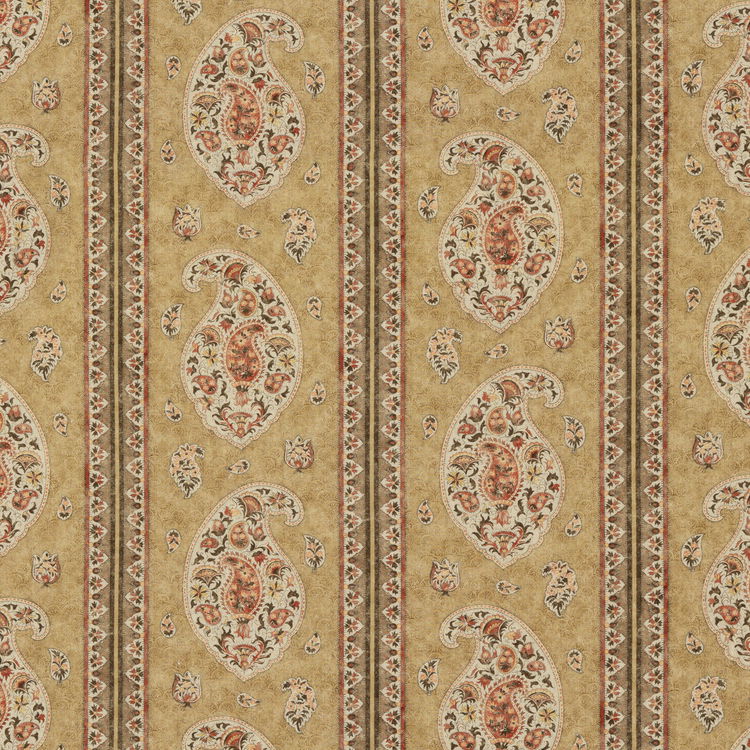 GP & J Baker Coromandel Tobacco Fabric