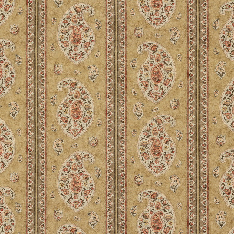 GP &amp; J Baker Coromandel Tobacco Fabric