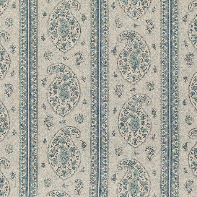 GP &amp; J Baker Coromandel Blue Fabric
