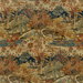 GP & J Baker Ramayana Velvet Indigo/Red Fabric