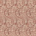 GP & J Baker Bukhara Paisley Red Fabric
