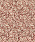GP & J Baker Bukhara Paisley Red Fabric
