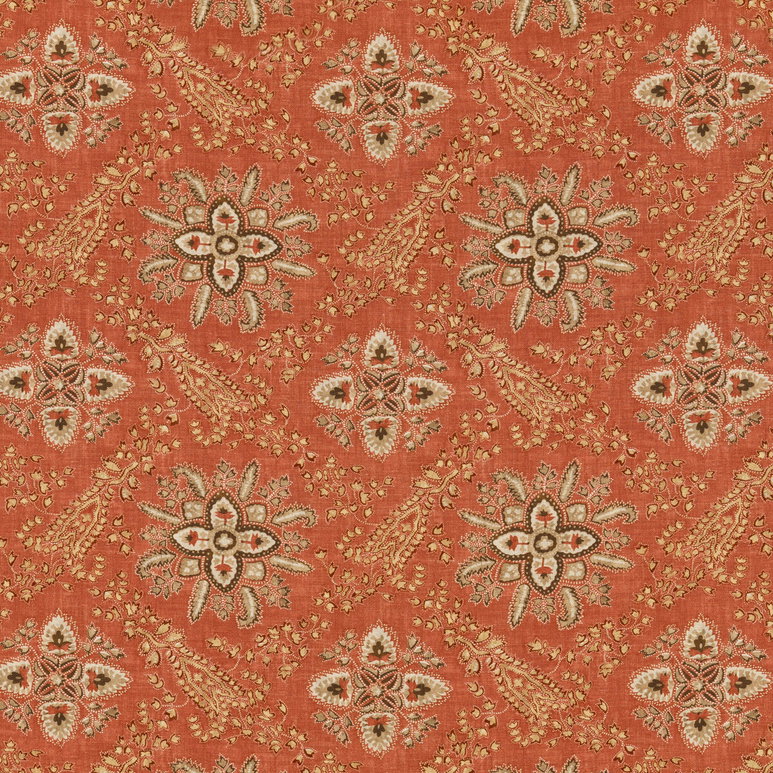 GP &amp; J Baker Cashmira Red Fabric