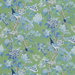 GP & J Baker Hydrangea Bird Emerald/Blue Fabric
