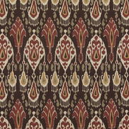 GP & J Baker Ikat Bokhara Espresso Fabric