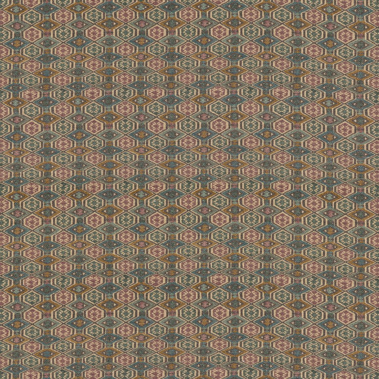 GP &amp; J Baker Balfour Teal Fabric