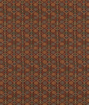 GP & J Baker Balfour Red/Green Fabric