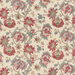 GP & J Baker Kingham Red/ Blue Fabric
