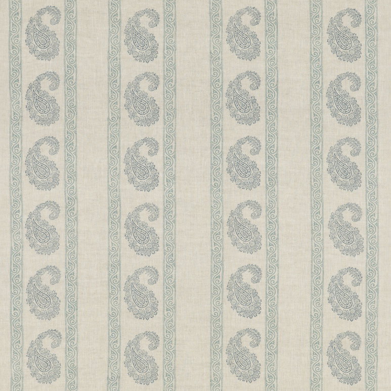 GP &amp; J Baker Vintage Paisley Blue Fabric