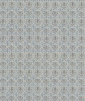 GP & J Baker Arabesque Blue Fabric