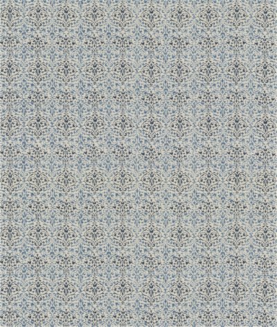 GP & J Baker Arabesque Blue Fabric