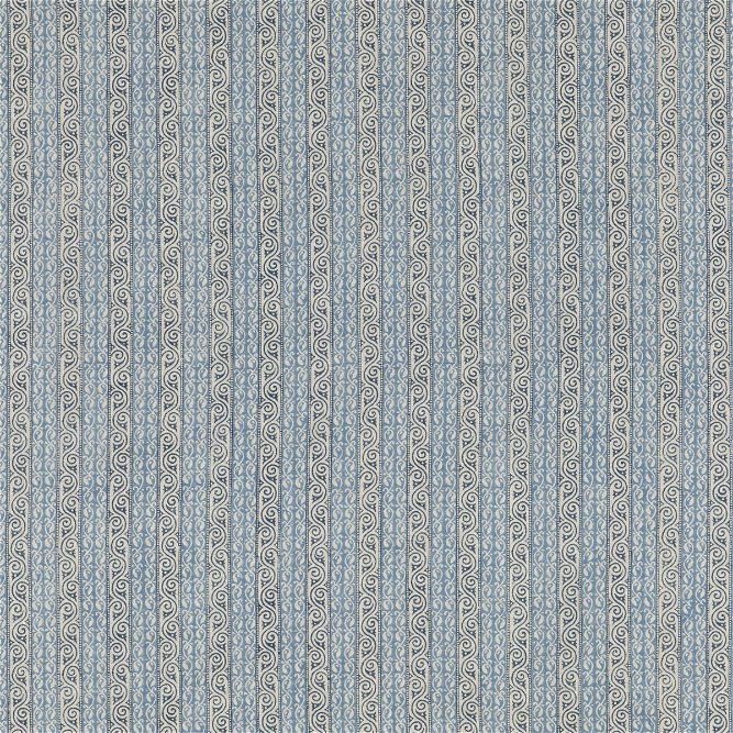 GP &amp; J Baker Tetbury Stripe Blue Fabric