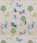 GP & J Baker Caspian Teal Fabric
