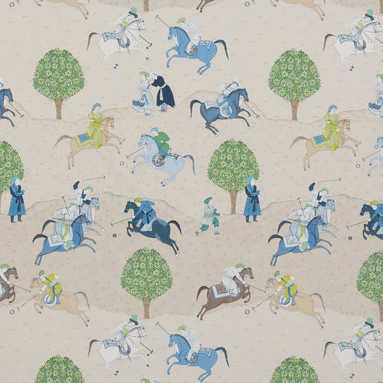 GP &amp; J Baker Caspian Teal Fabric
