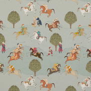 GP & J Baker Caspian Aqua Fabric