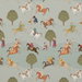 GP & J Baker Caspian Aqua Fabric