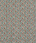 GP & J Baker Patola Paisley Aqua Fabric