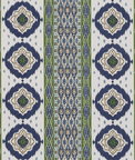 GP & J Baker Crosby Blue/Green Fabric