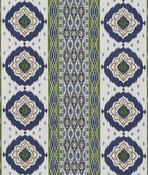 GP & J Baker Crosby Blue/Green Fabric