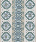 GP & J Baker Crosby Aqua Fabric