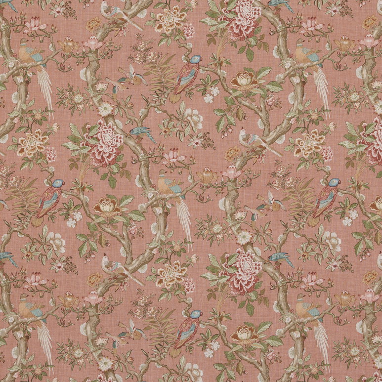 GP &amp; J Baker Eltham Red Fabric