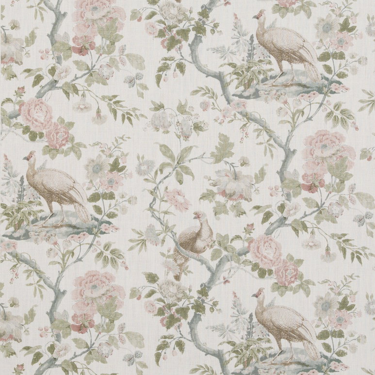 GP &amp; J Baker Broughton Rose Blush Fabric