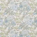 GP & J Baker Summer Peony Aqua Fabric