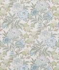 GP & J Baker Summer Peony Aqua Fabric