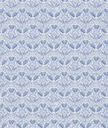GP & J Baker Iris Meadow Cotton Blue Fabric