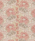 GP & J Baker Brantwood Cotton Coral/Sand Fabric