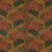 GP & J Baker Brantwood Velvet Rose/Green Fabric