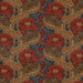 GP & J Baker Brantwood Velvet Red/Blue Fabric