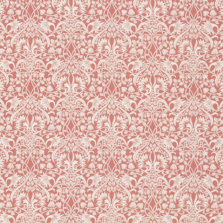 GP &amp; J Baker Fritillerie Cotton Coral Fabric