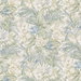GP & J Baker Trumpet Flowers Cotton Blue/Green Fabric