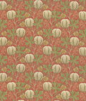 GP & J Baker Pumpkins Red/Green Fabric
