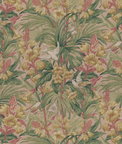 GP & J Baker Trumpet Flowers Blush Fabric