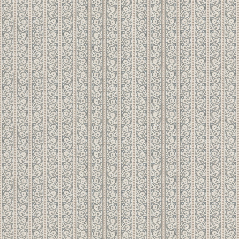 GP &amp; J Baker Bibury Blue Fabric