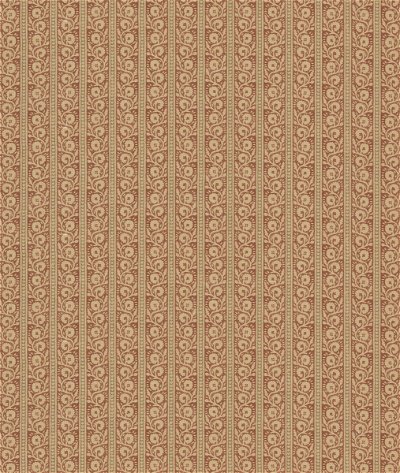 GP & J Baker Bibury Red/Olive Fabric