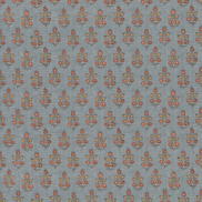 GP & J Baker Poppy Sprig Denim Fabric