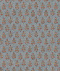 GP & J Baker Poppy Sprig Denim Fabric