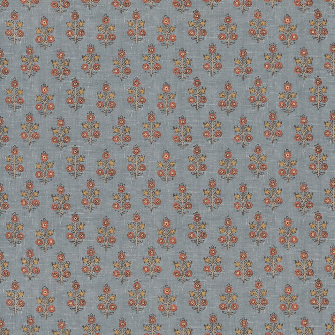 GP &amp; J Baker Poppy Sprig Denim Fabric