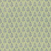 GP & J Baker Poppy Sprig Green/Blue Fabric