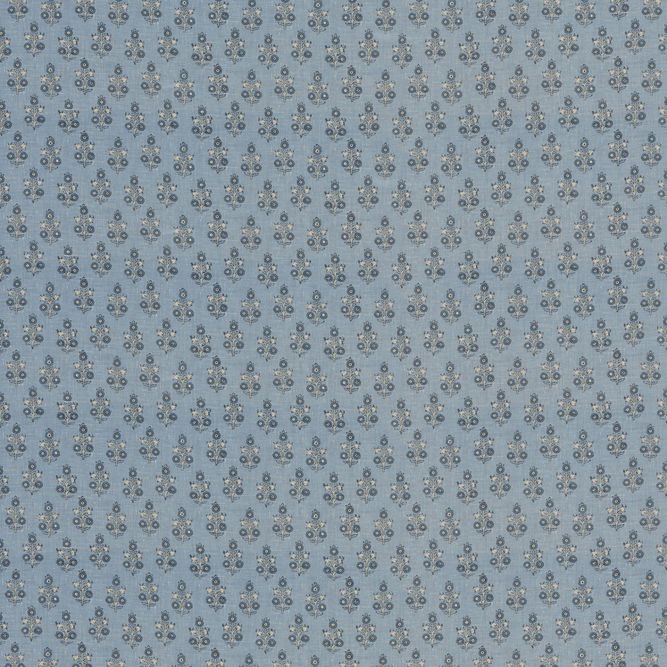 GP &amp; J Baker Poppy Sprig Blue Fabric