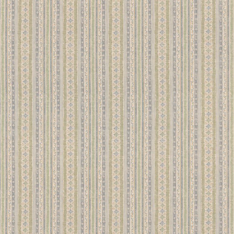 GP &amp; J Baker Compton Green/Blue Fabric