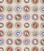 GP & J Baker Robina's Dinner Party Jewel Fabric