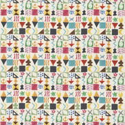 GP & J Baker Potato Print Jewel Fabric