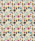 GP & J Baker Potato Print Jewel Fabric